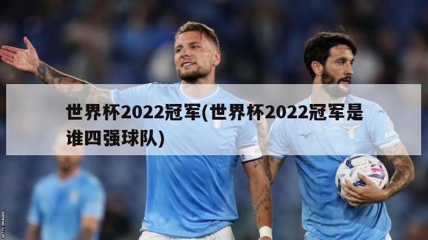 世界杯2022冠军(世界杯2022冠军是谁四强球队)