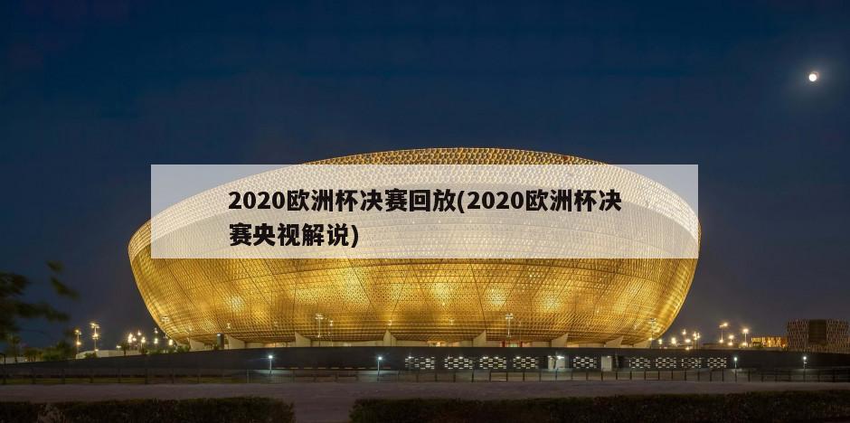 2020欧洲杯决赛回放(2020欧洲杯决赛央视解说)